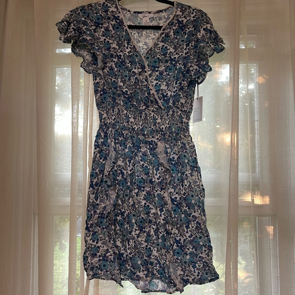 Flowwy frilled floral dress
